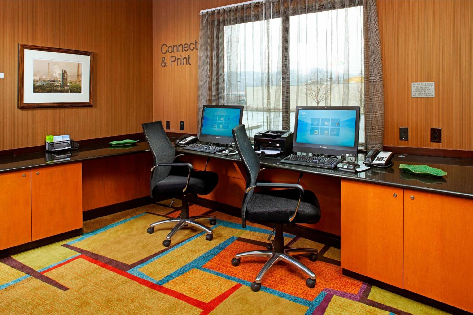 Fairfield Inn & Suites Pittsburgh Neville Island Робинсон-Тауншип Экстерьер фото